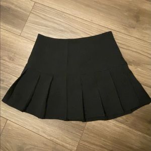 Pleated tennis skirt